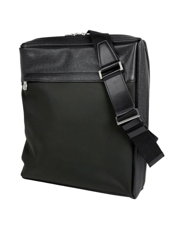 Louis Vuitton Handbags - Louis Vuitton Belga 2-Way Shoulder Bag Taiga Ardoise